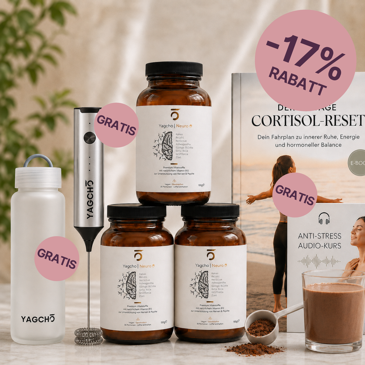 Yagcho® 3x Neuro Starterset